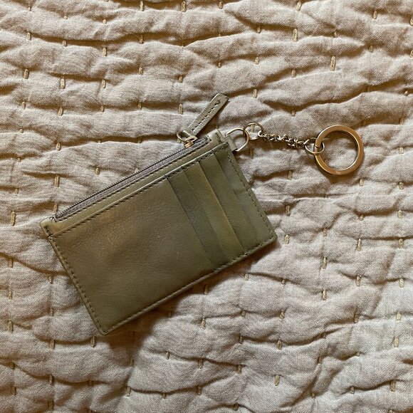 Margot Brand Green Mini Wallet with Chain - Picture 2 of 2